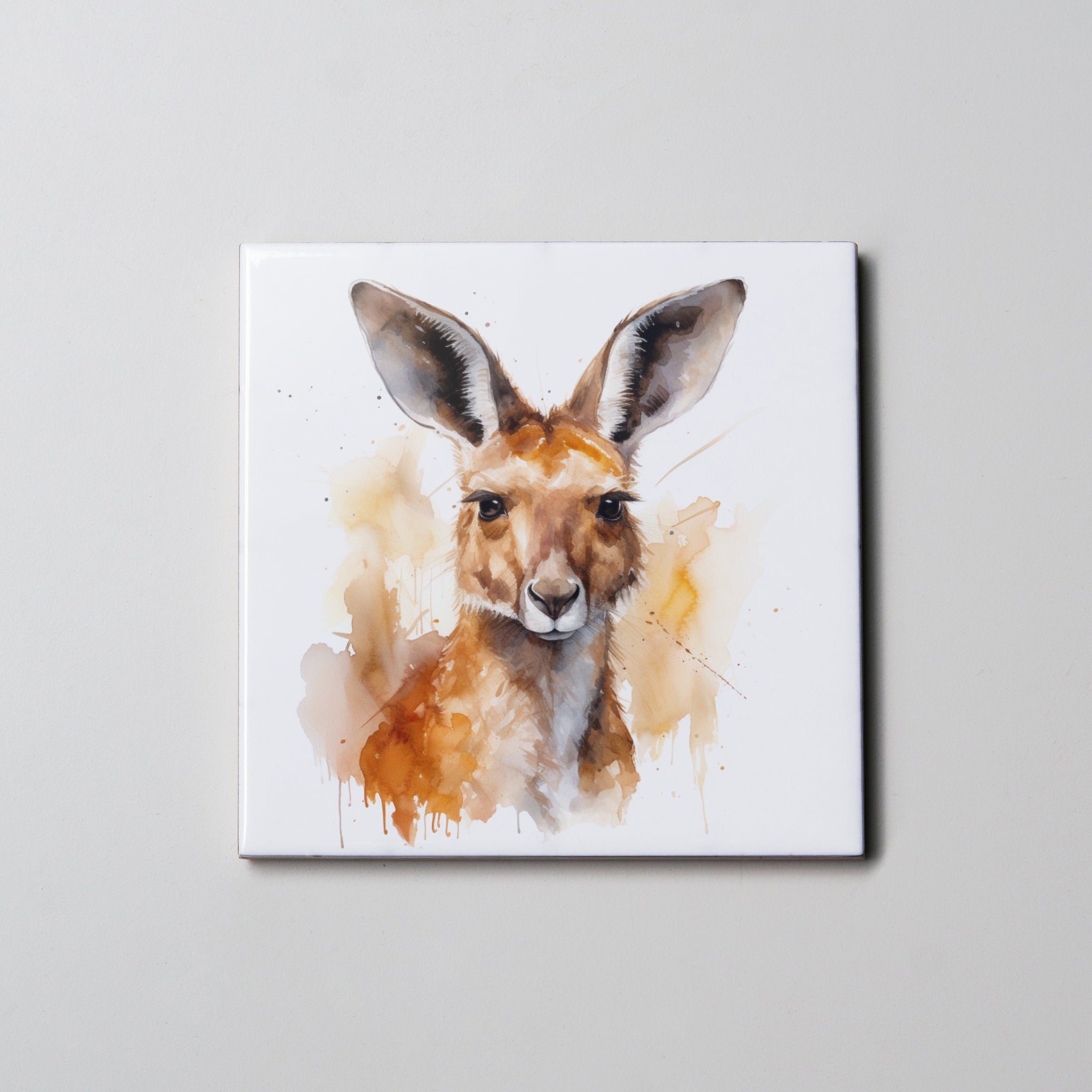 Kangaroo Red - Coaster