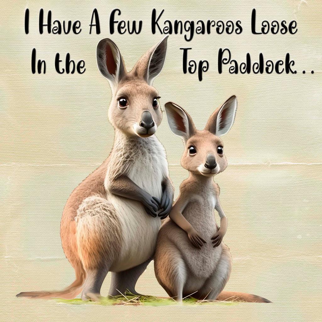 Kangaroos Loose - Coaster