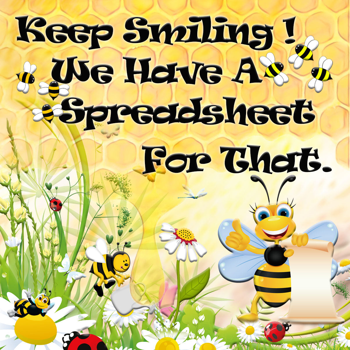 Keep Smiling Coaster
