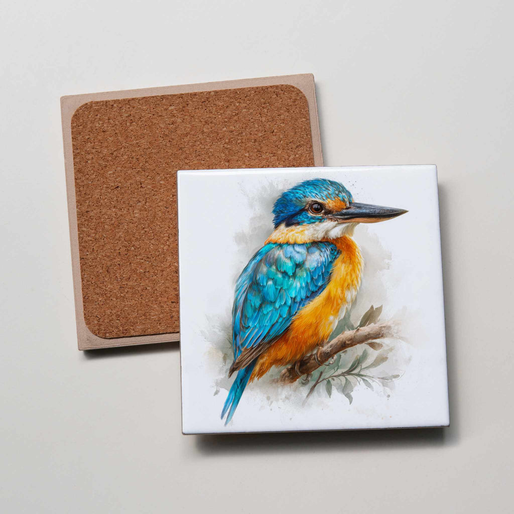 Kingfisher Full Body - Coaster