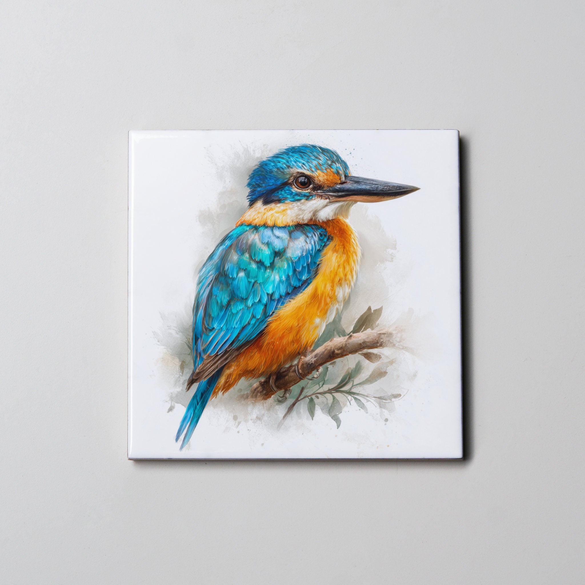 Kingfisher Full Body - Coaster