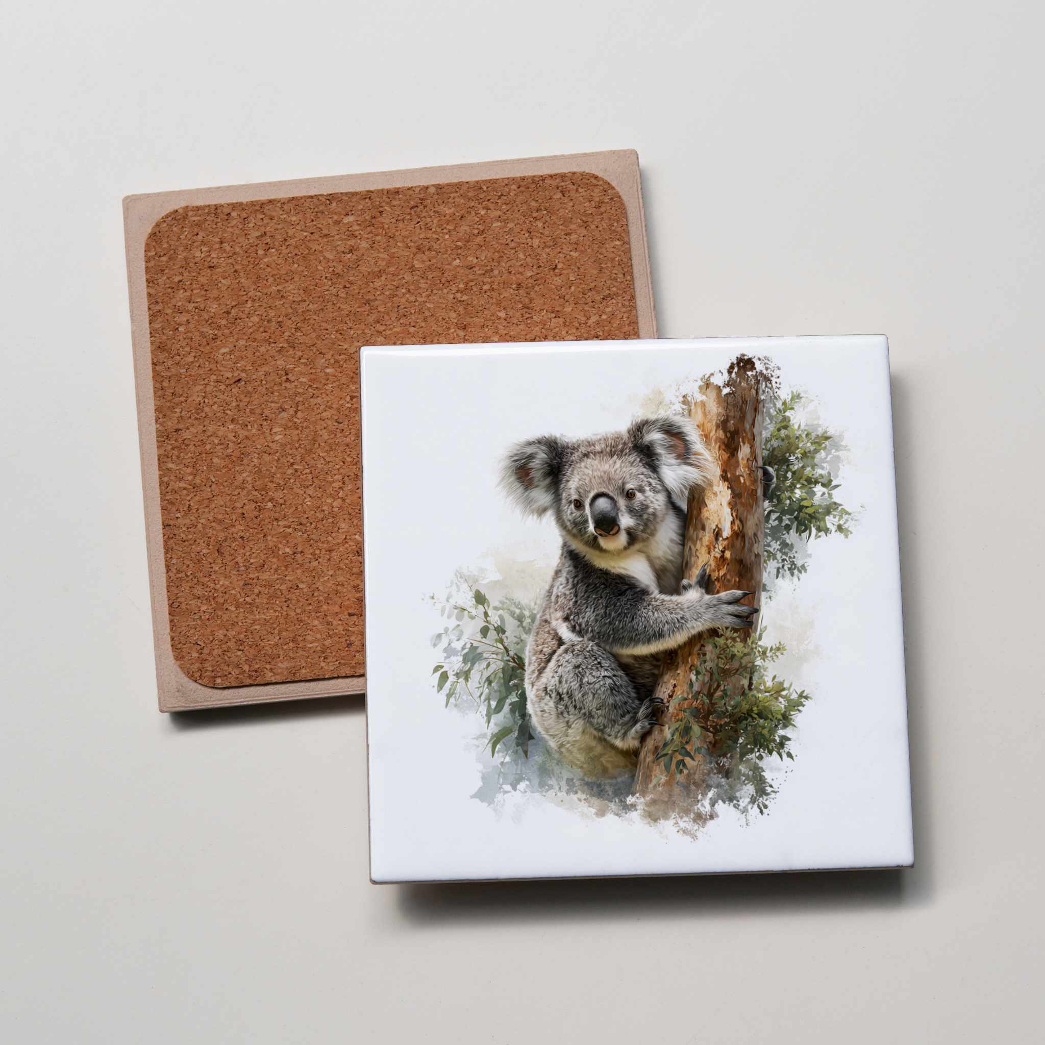 Koala - Full Body - Coaster