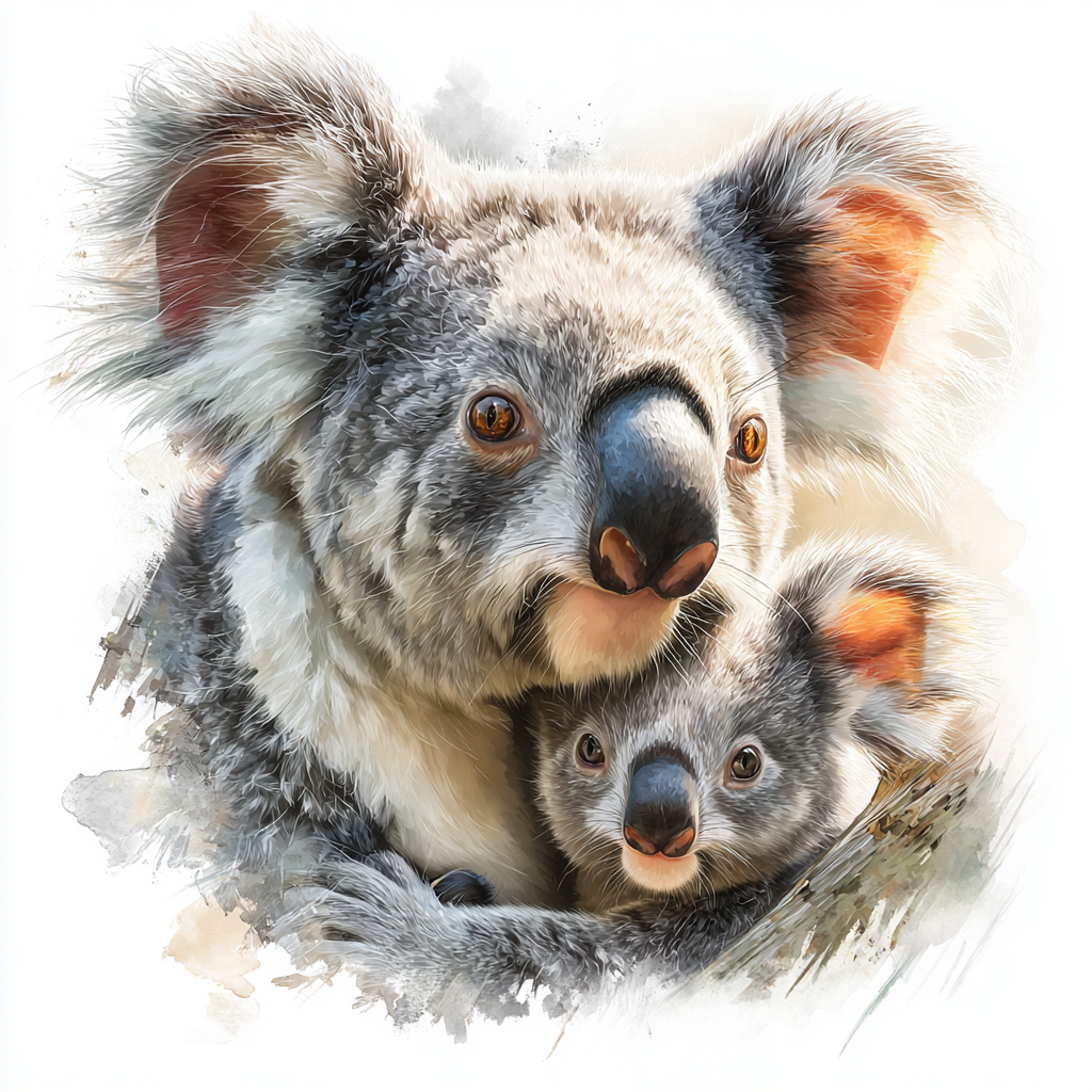 Koala & Joey - Coaster