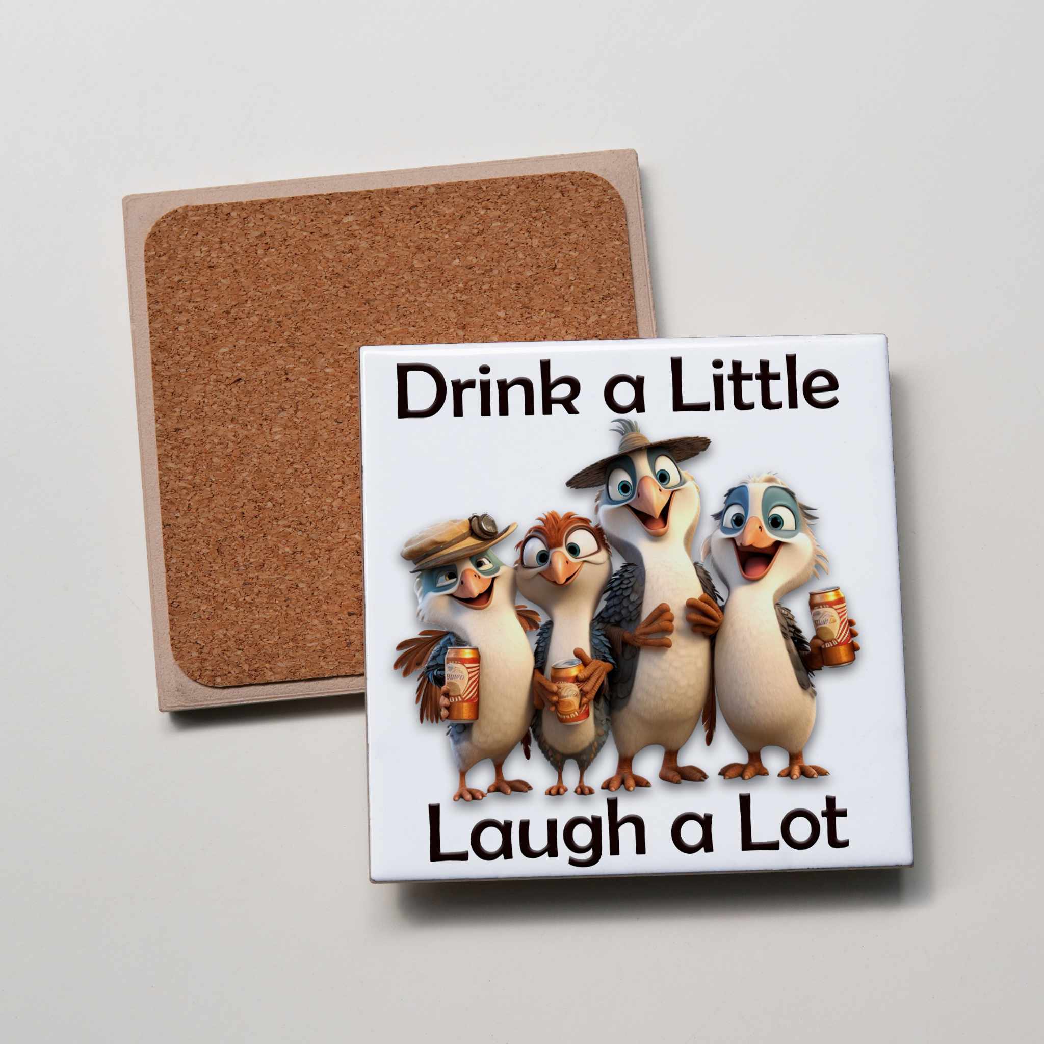 Laugh a Lot -Birds Coaster