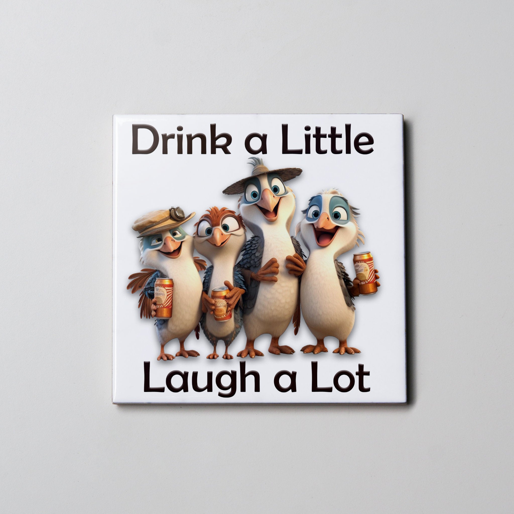 Laugh a Lot -Birds Coaster