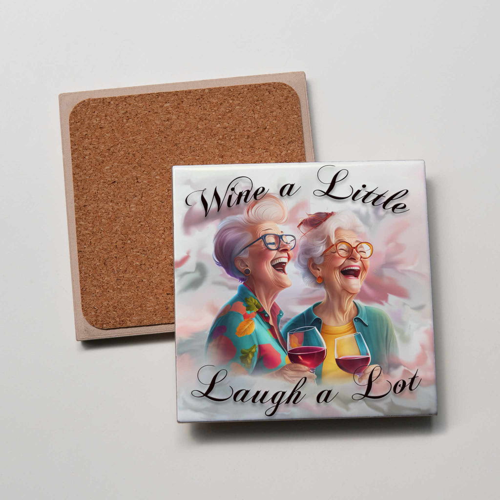 Laugh a Lot Ladies Coaster