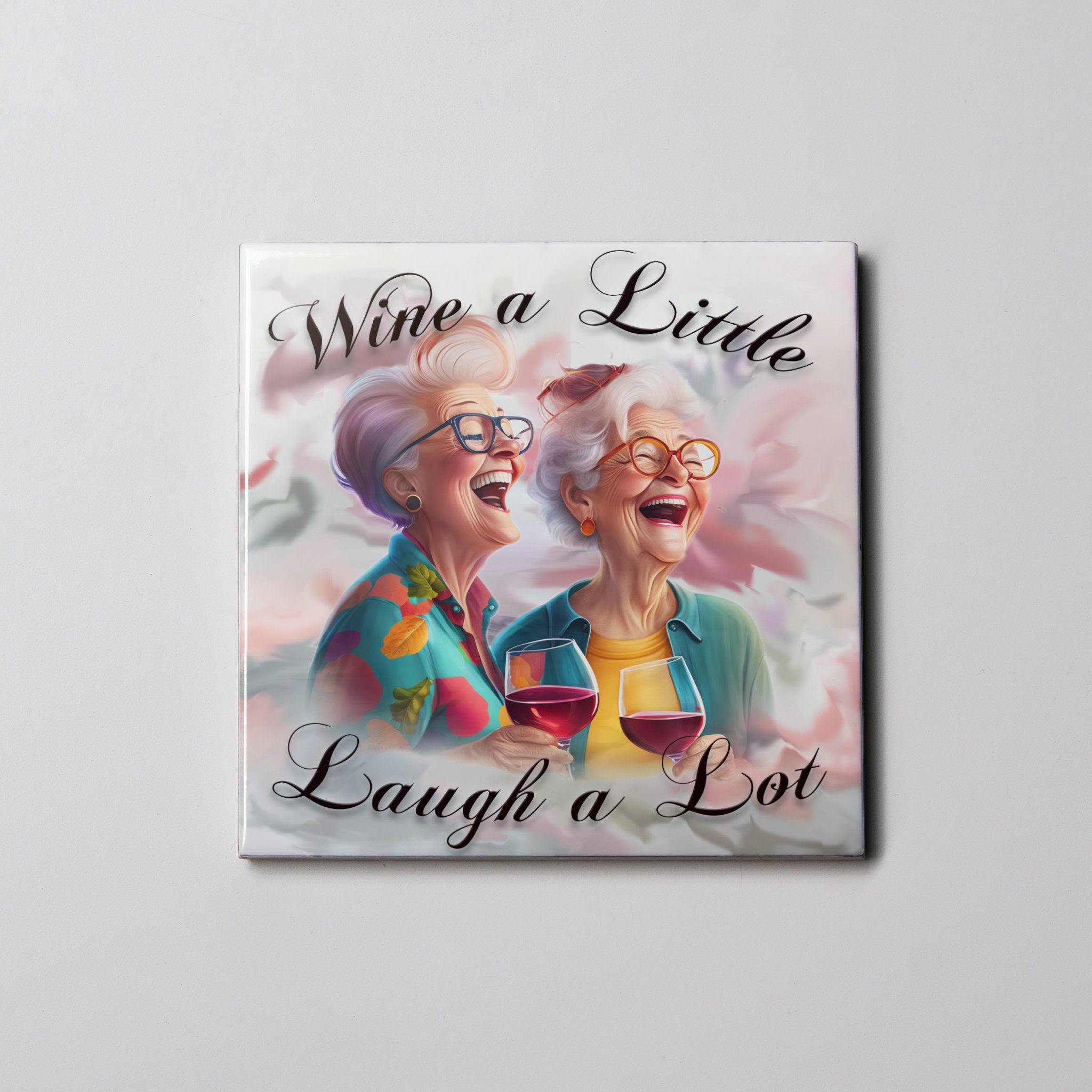 Laugh a Lot Ladies Coaster