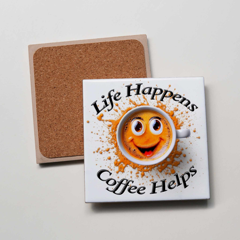 Life H Coffee H Coaster