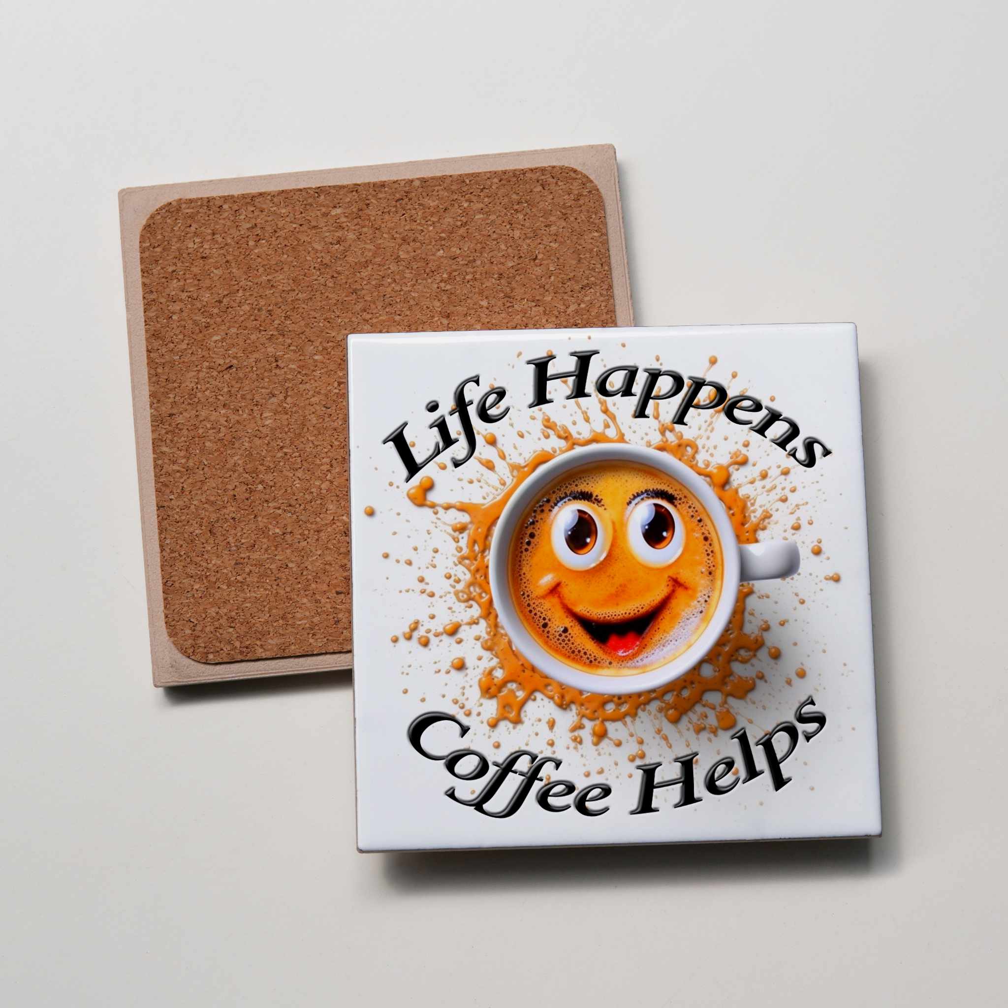 Life H Coffee H Coaster