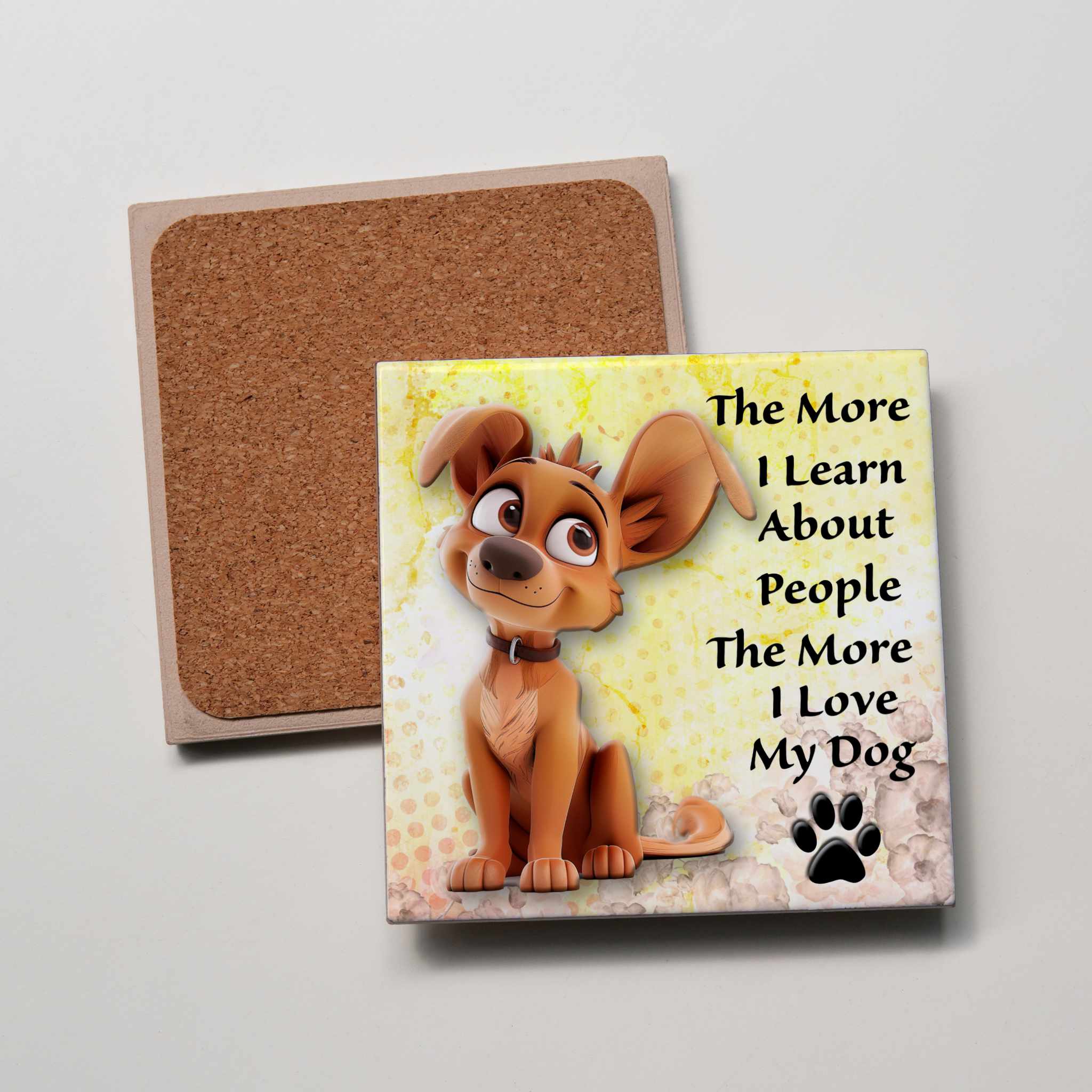 Love my Dog Coaster