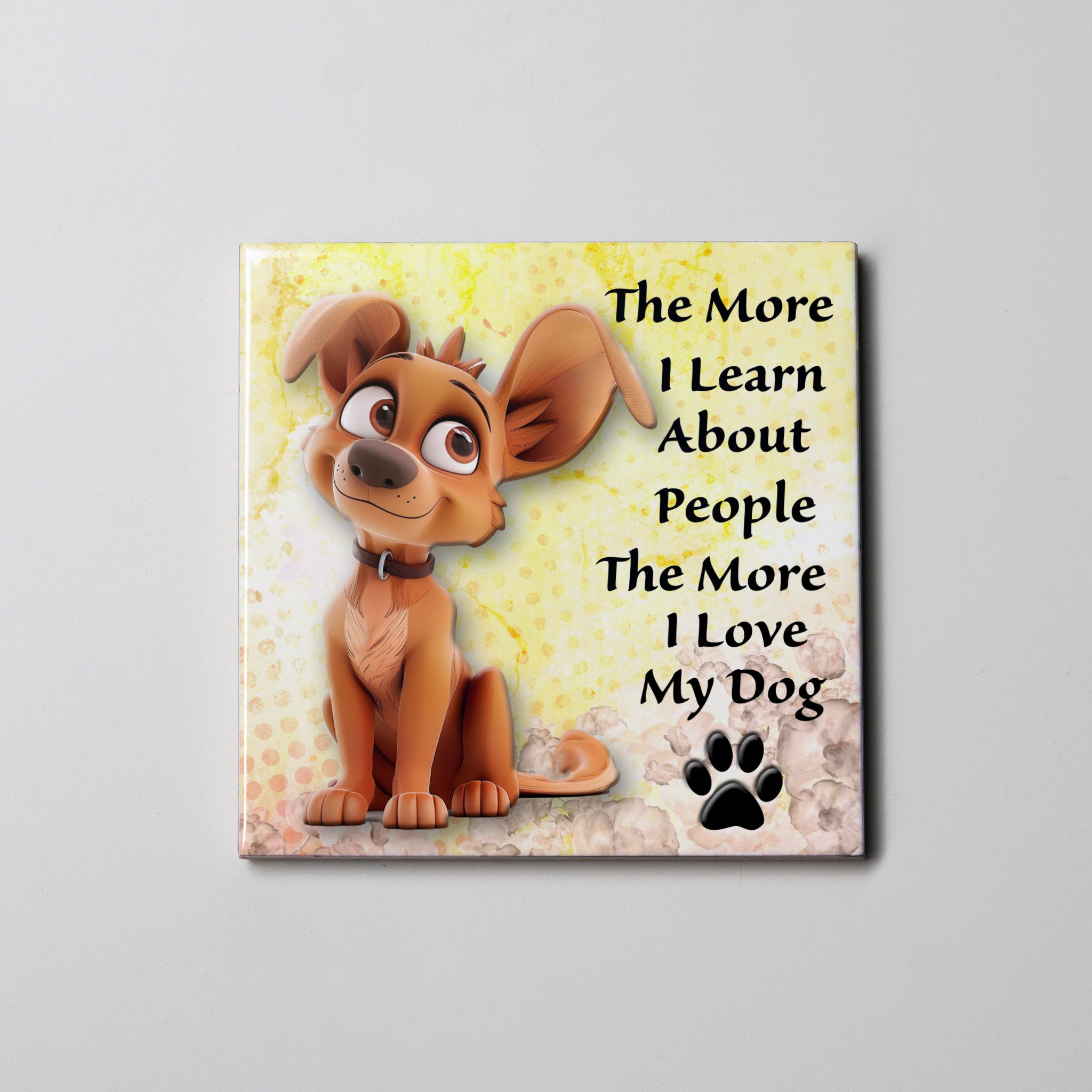 Love my Dog Coaster