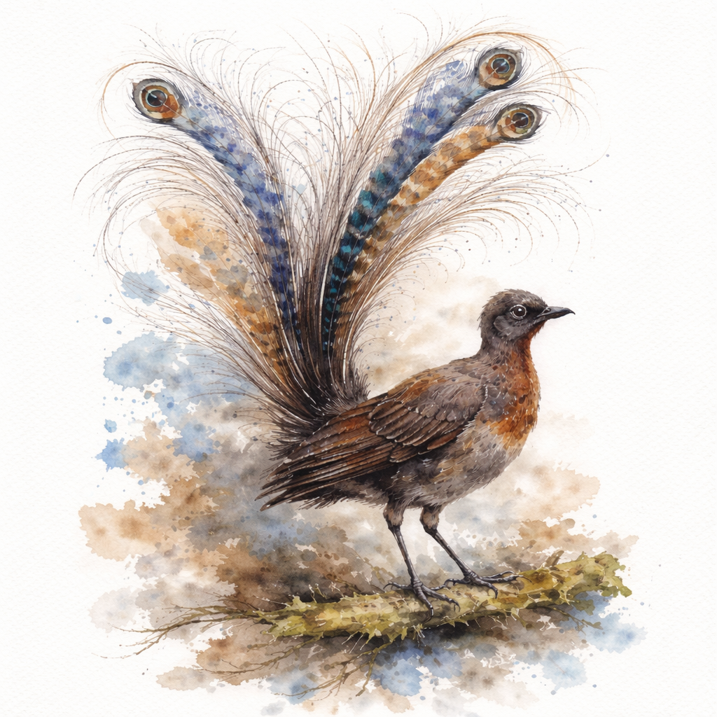 Lyrebird FB- Coaster
