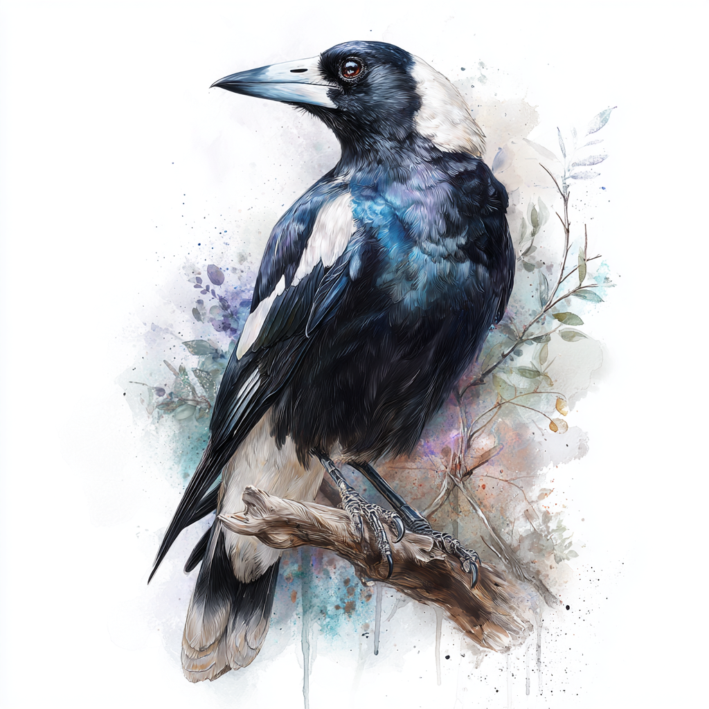 Magpie FB turning left - Coaster
