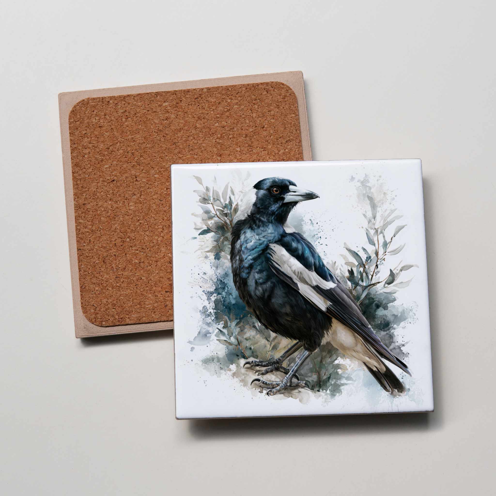 Magpie FB turning right - Coaster