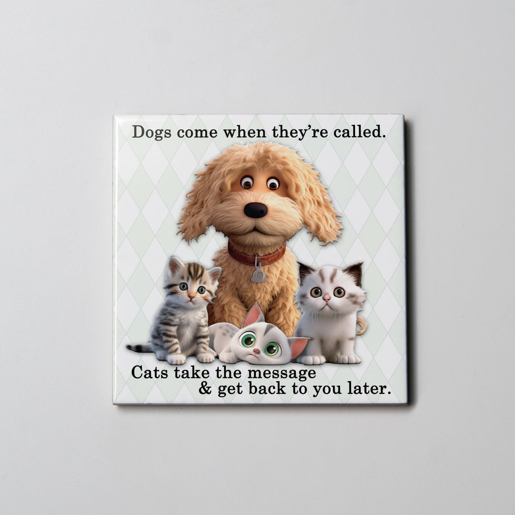 Messages Coaster