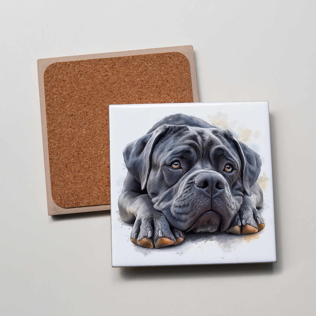 Neo Mastiff - Lying Down - Coaster