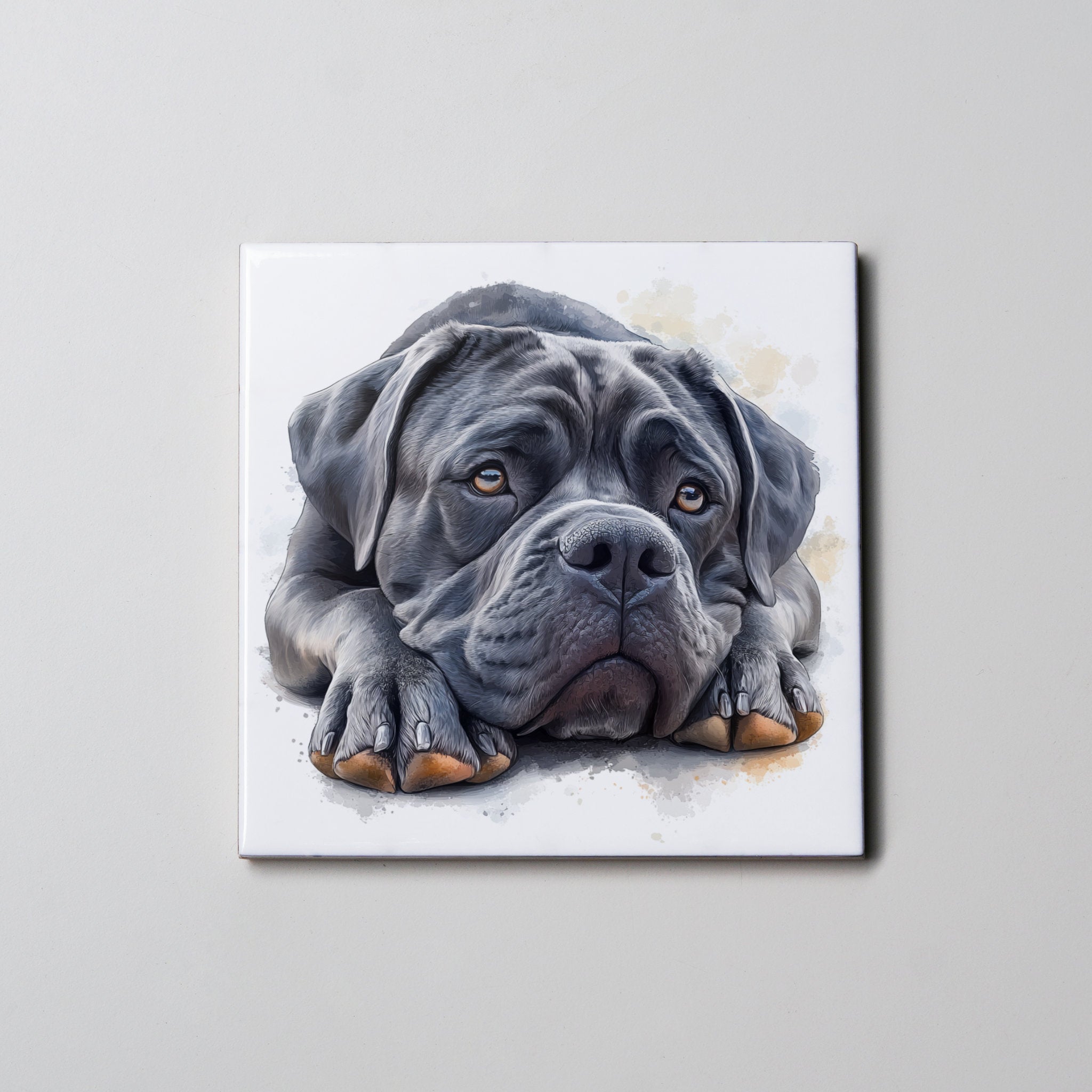Neo Mastiff - Lying Down - Coaster