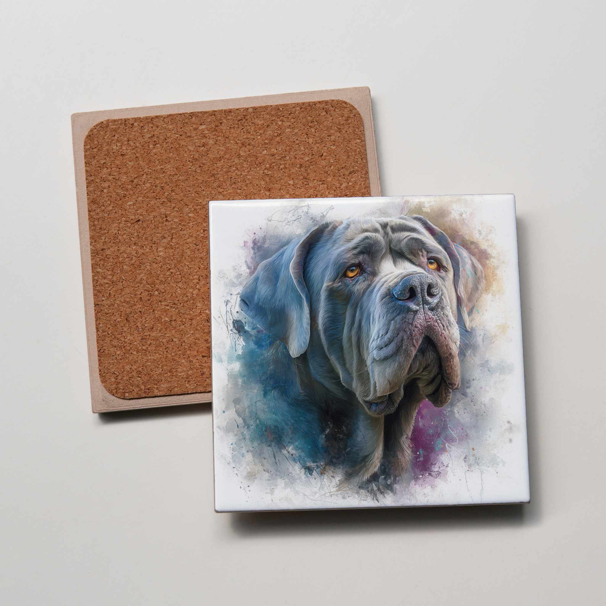 Neo Mastiff - Portrait - Coaster