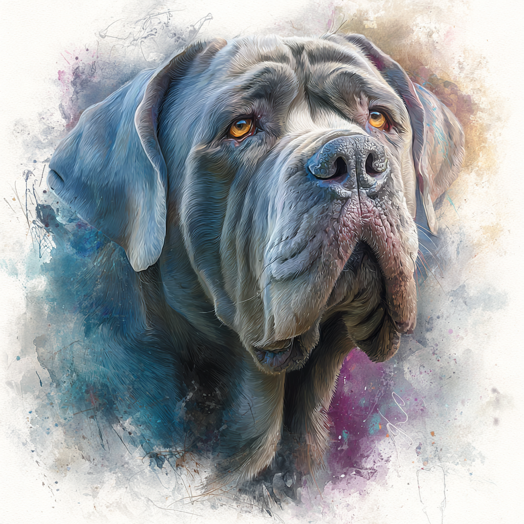 Neo Mastiff - Portrait - Coaster