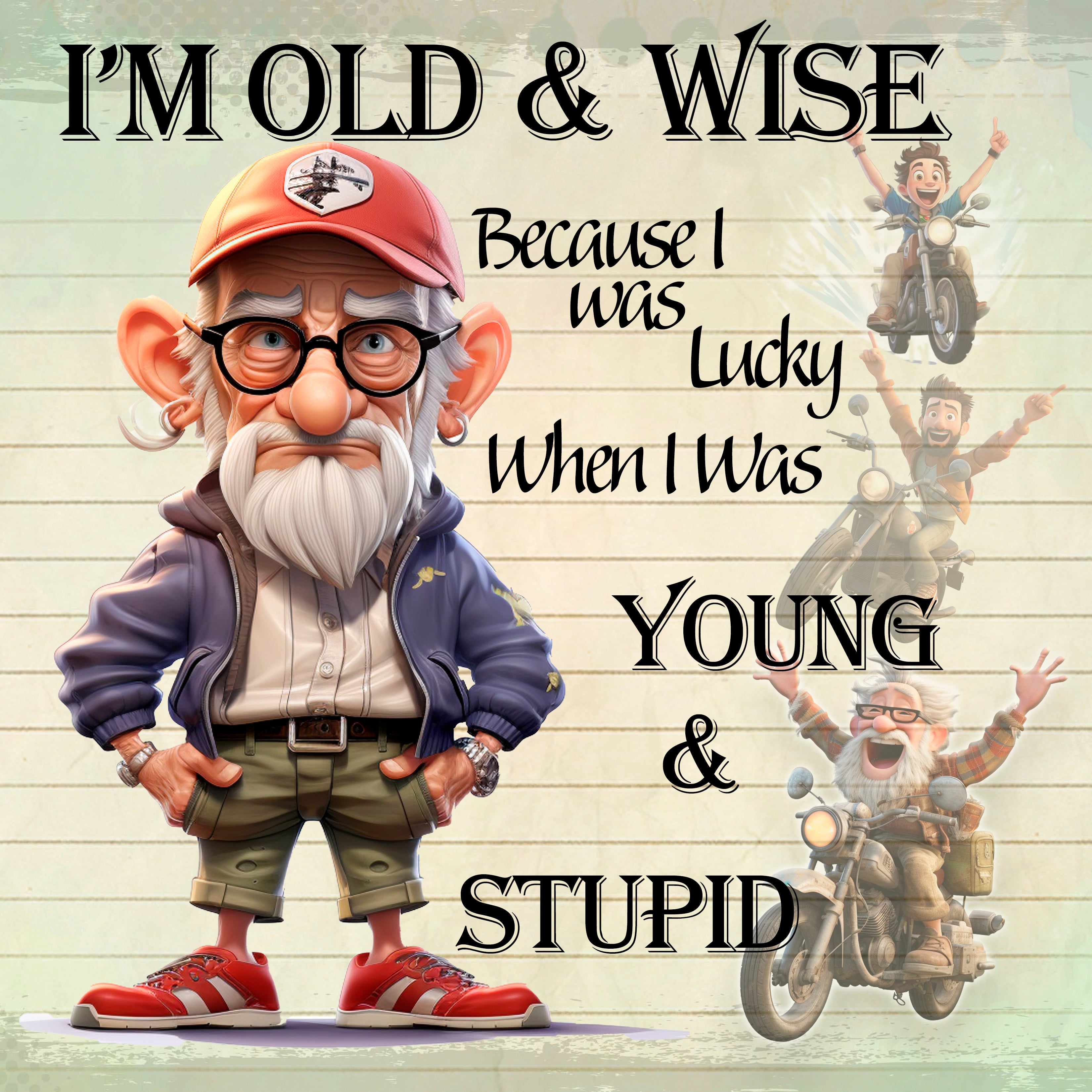 Old & Wise Coaster