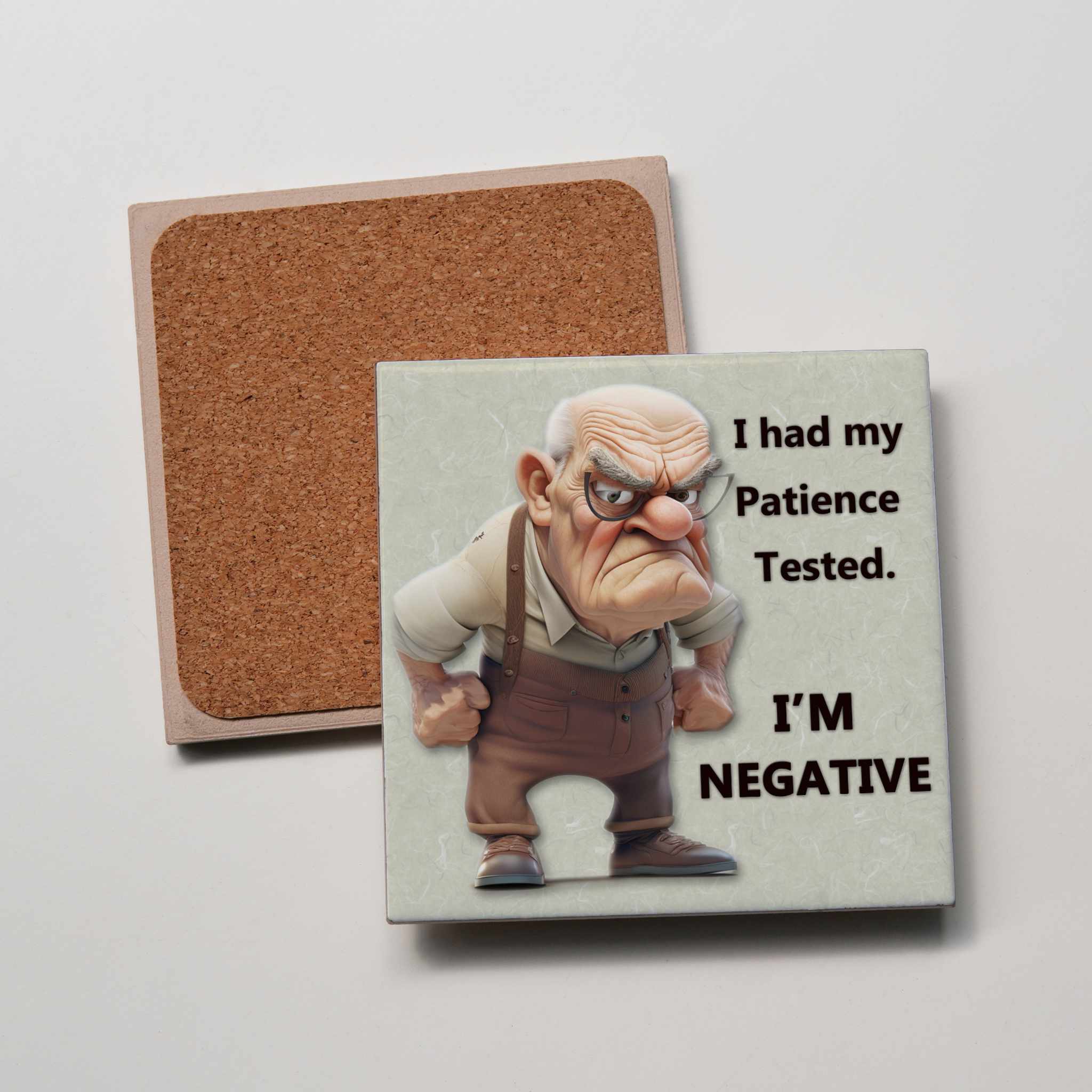 Patience Tested Coaster