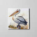 Pelican on Post- Coaster