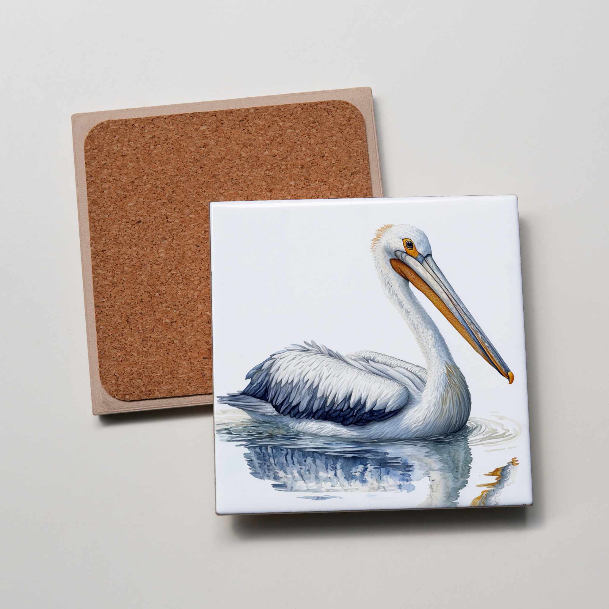 Pelican water right - Coaster
