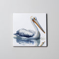 Pelican water right - Coaster