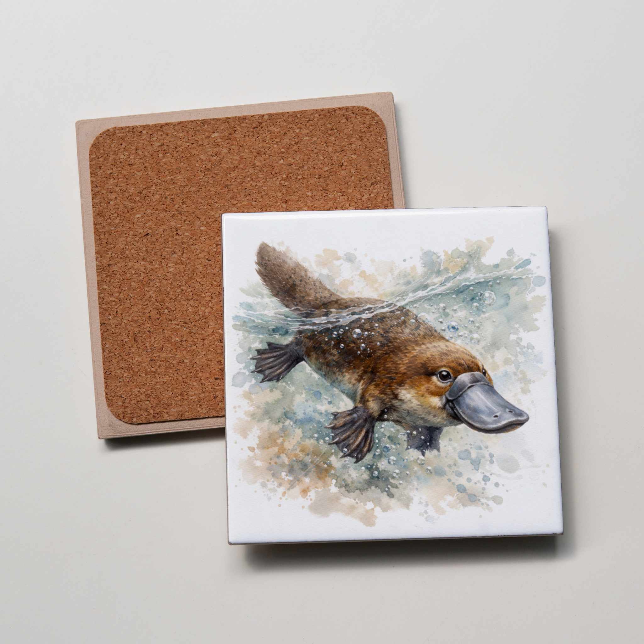 Platypus swimming - Coaster