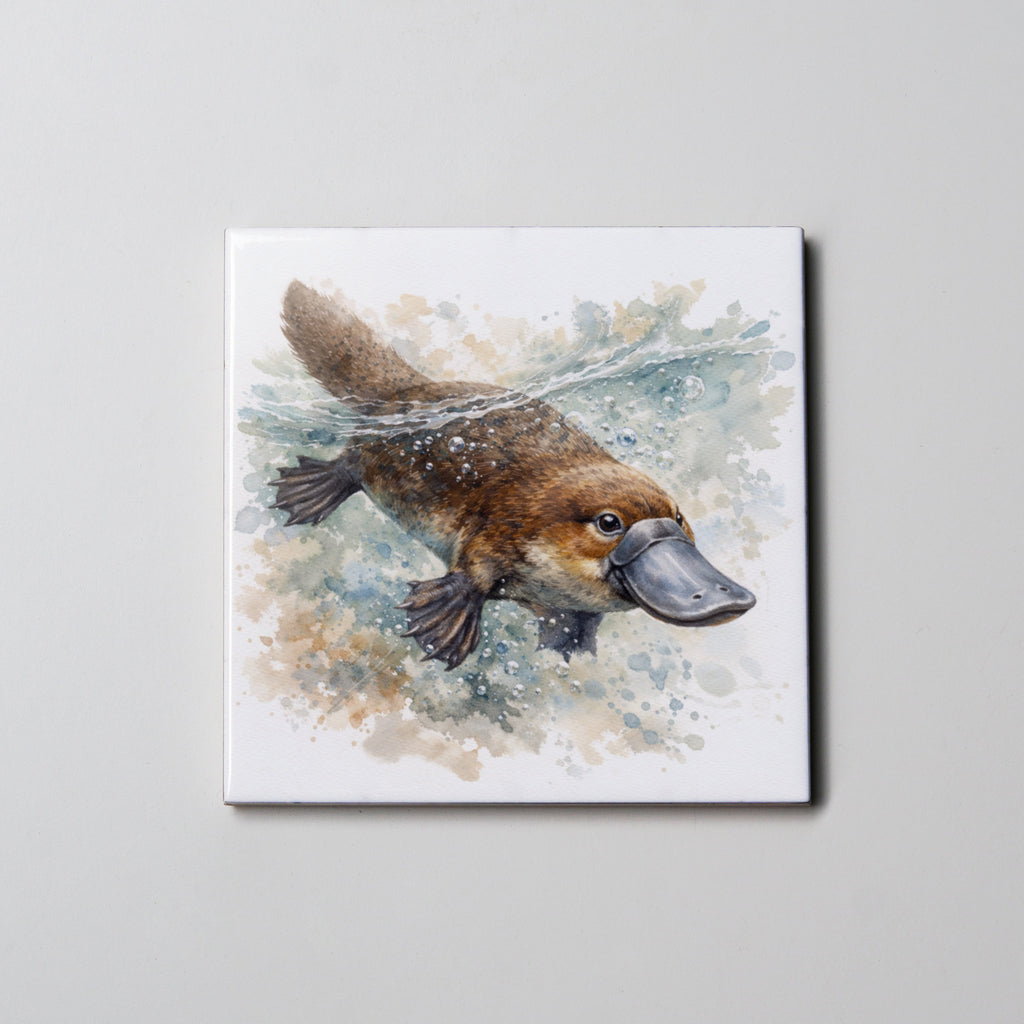 Platypus swimming - Coaster