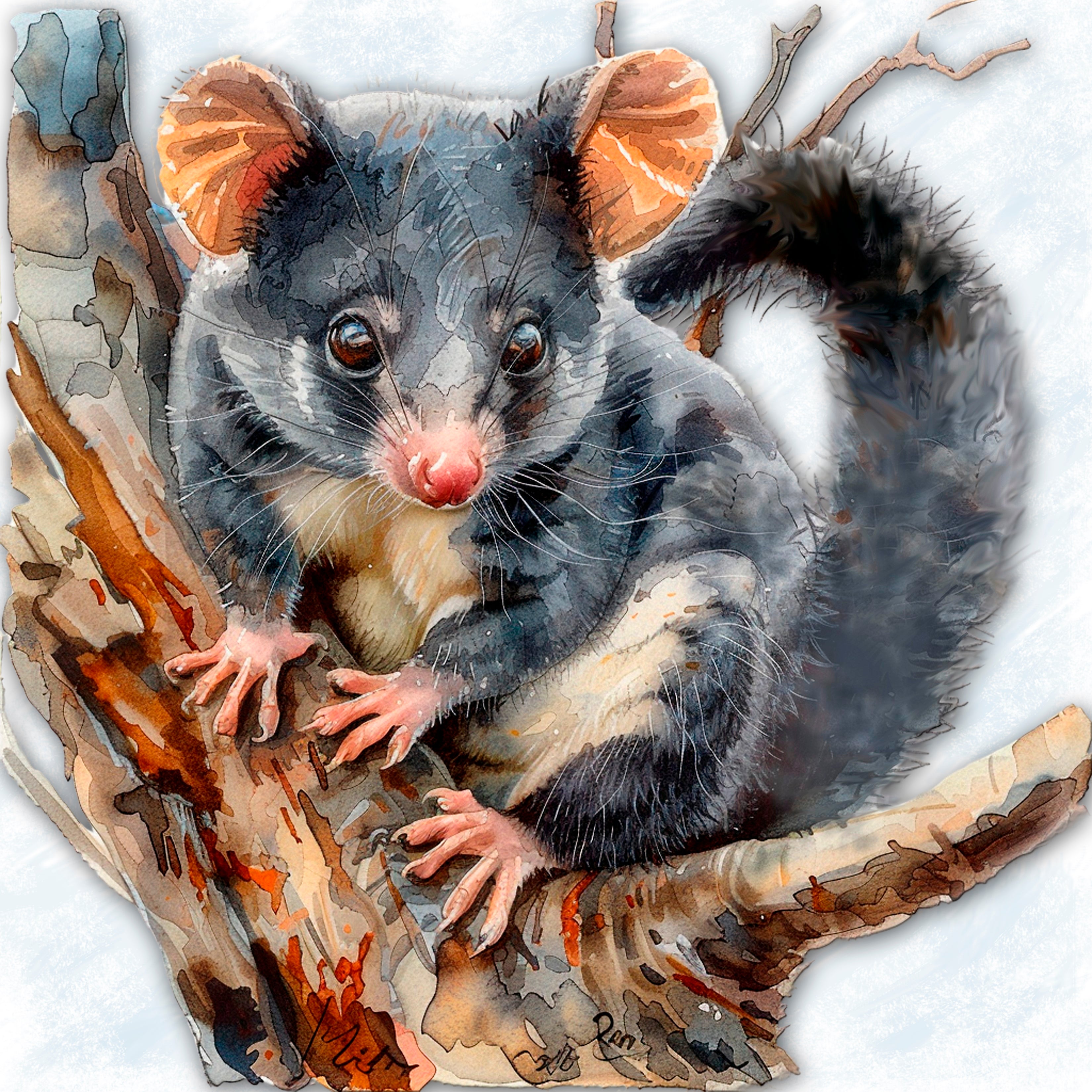 Possum - Coaster