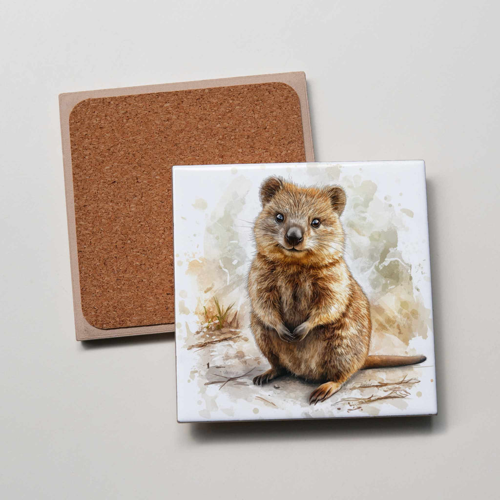 Quokka Full Body - Coaster