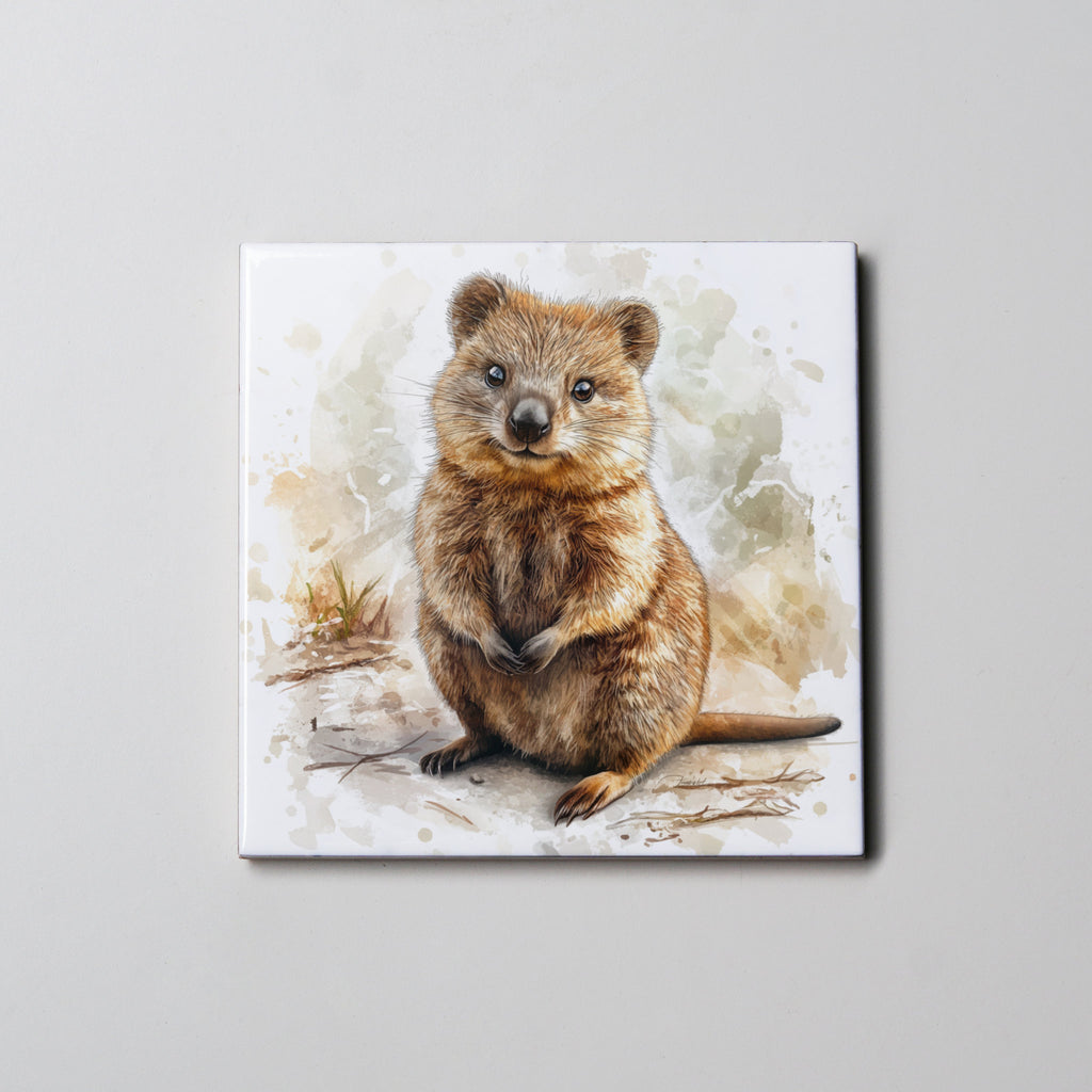 Quokka Full Body - Coaster
