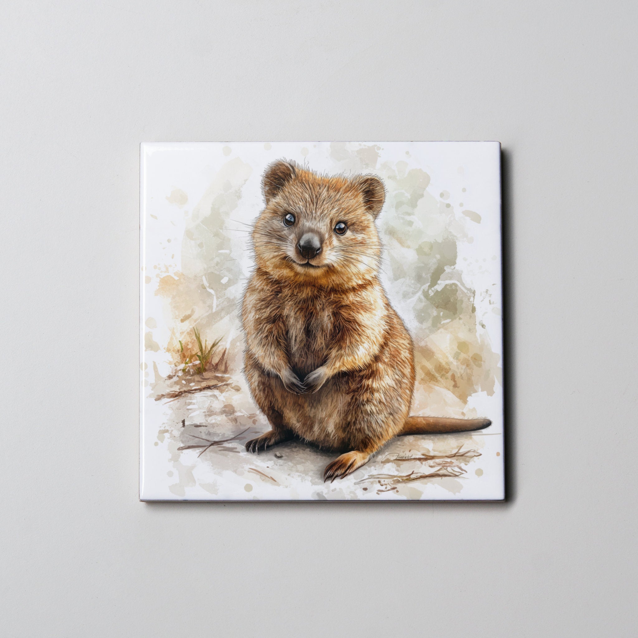Quokka Full Body - Coaster