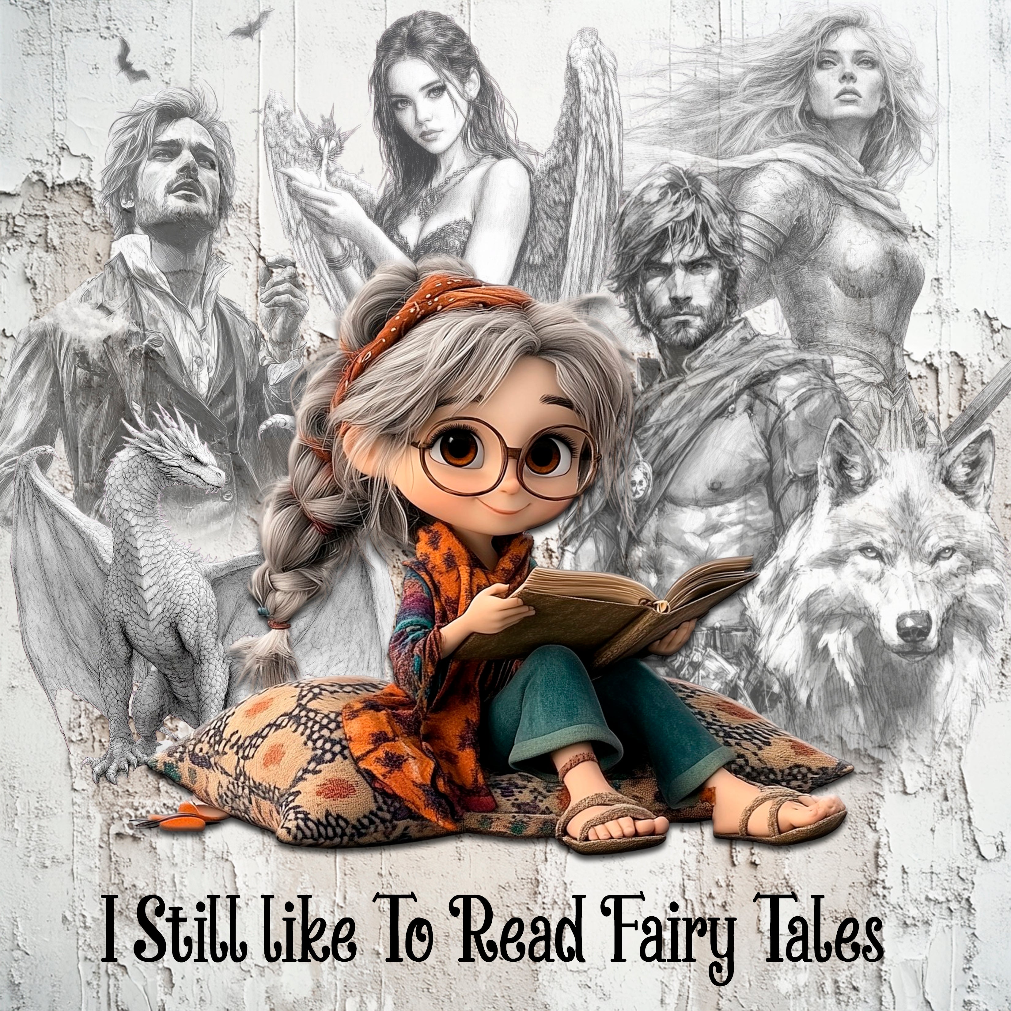 Read Fairy Tales Coaster