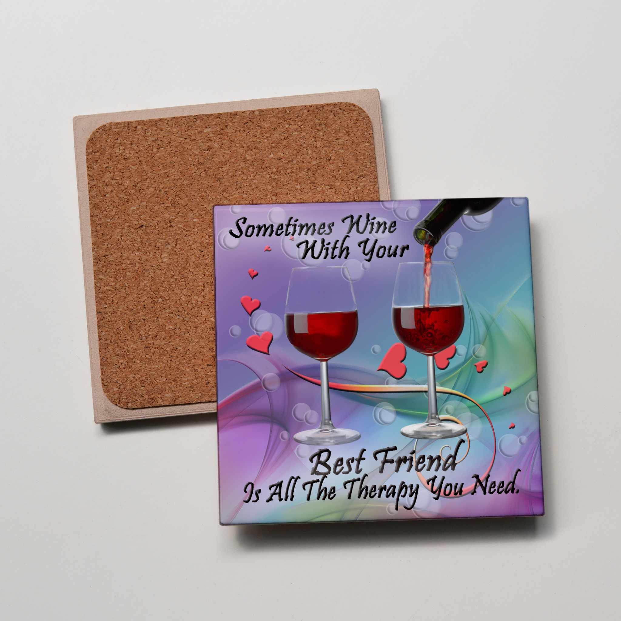 Red Wine Coaster