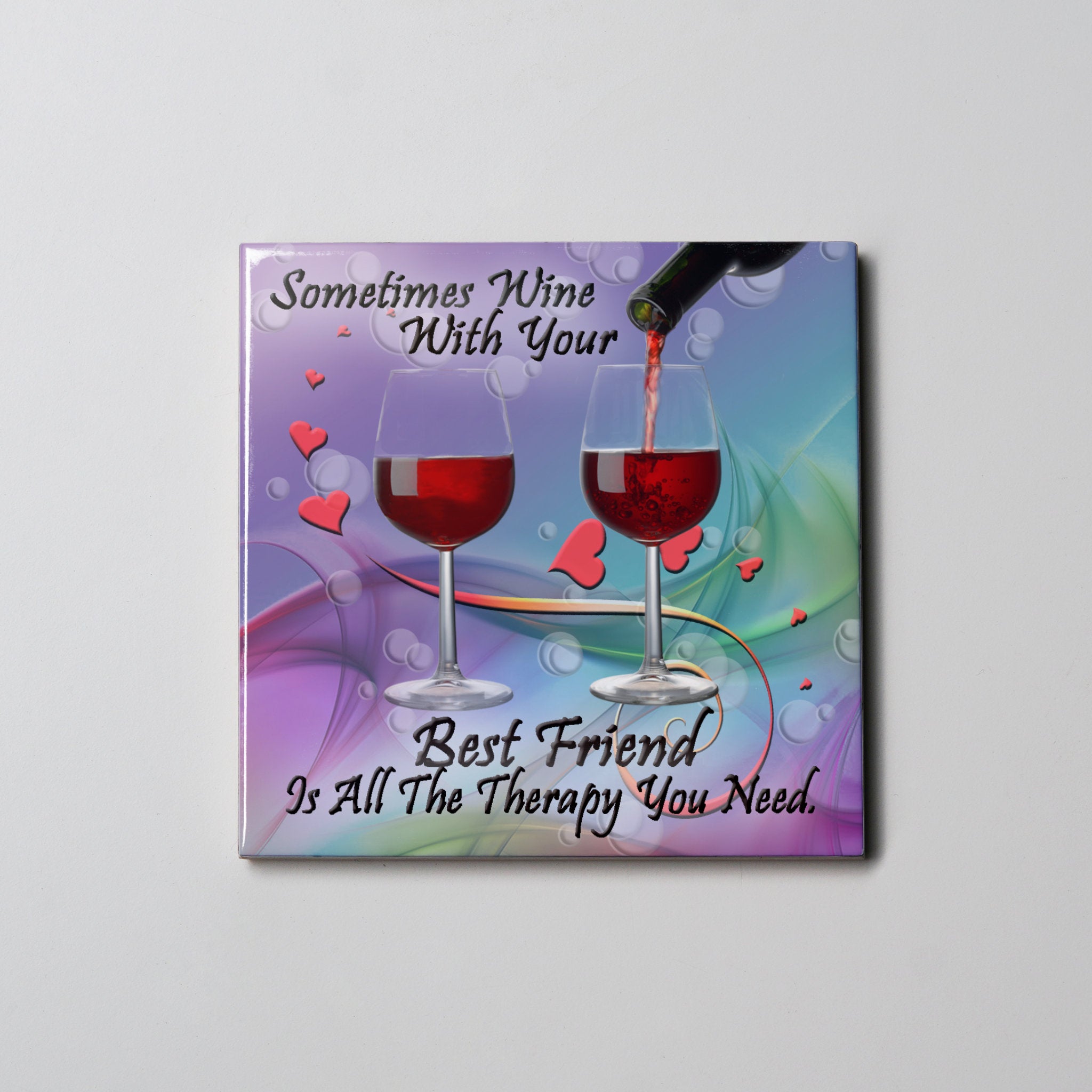 Red Wine Coaster