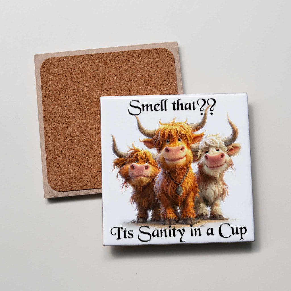 Sanity in a Cup Coaster