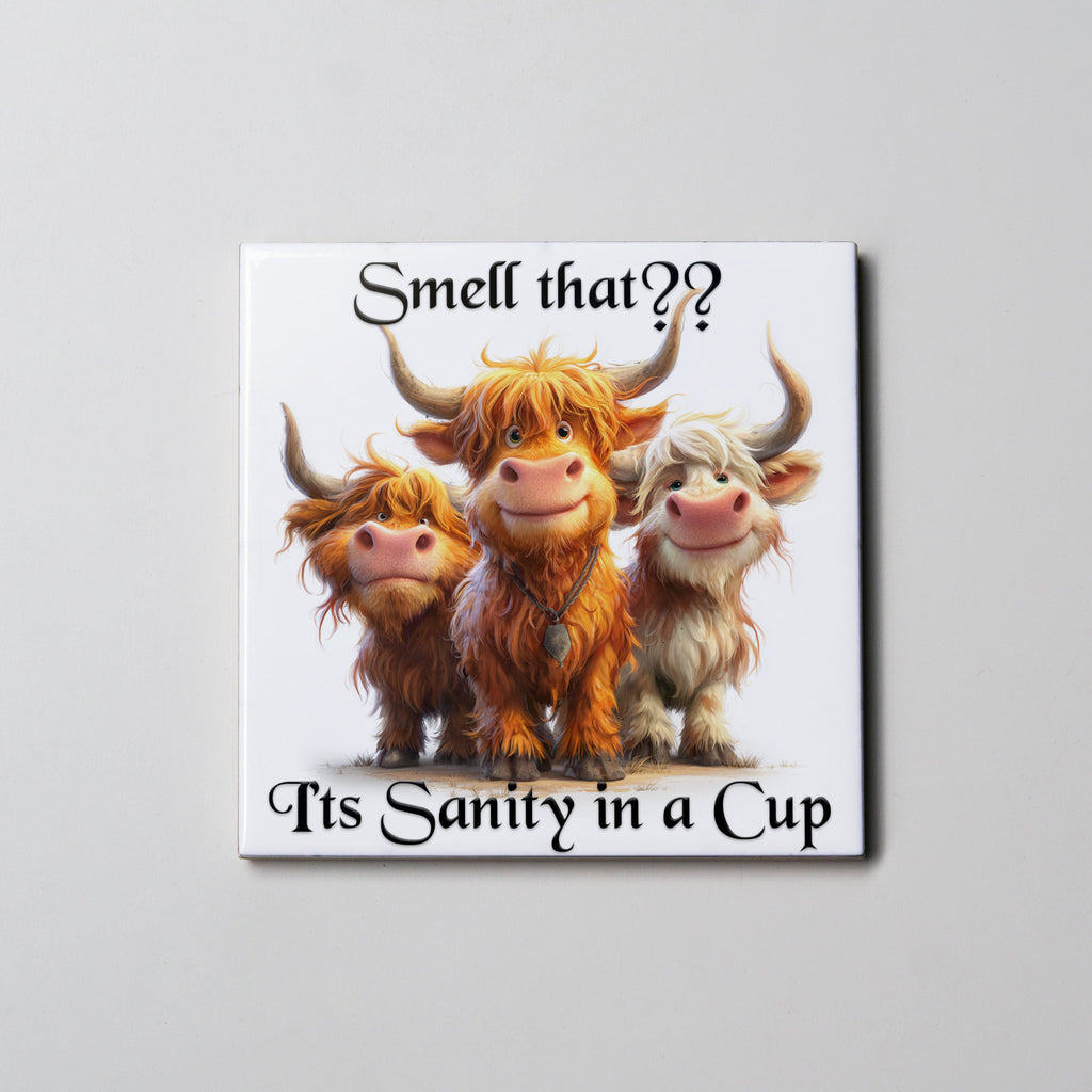 Sanity in a Cup Coaster