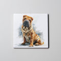 Shar Pei - Sitting - Coaster