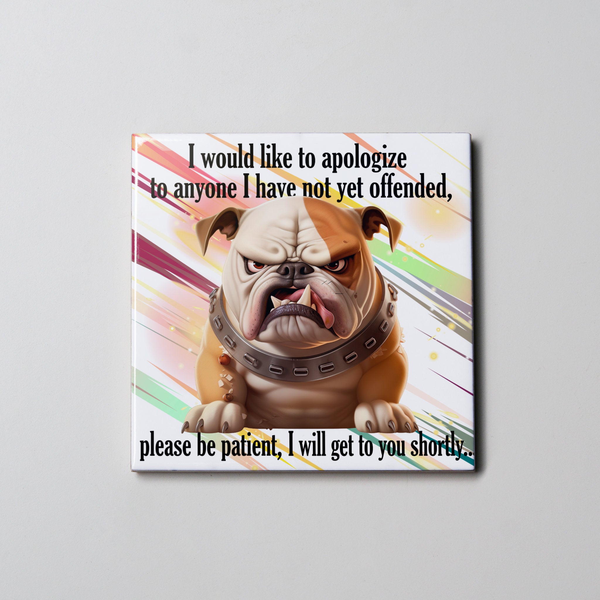 Shortly Dog Coaster