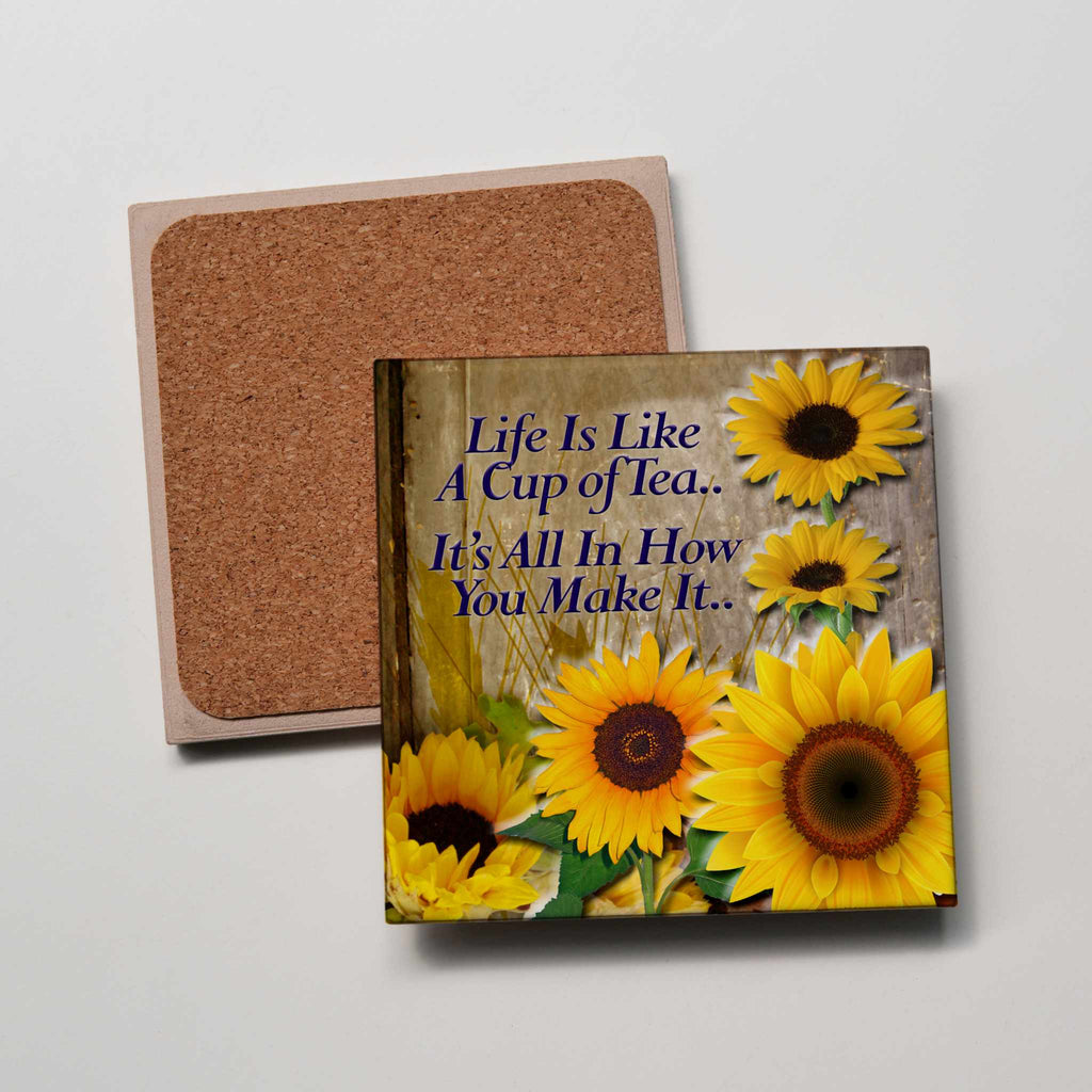 Sunflower Tea Coaster