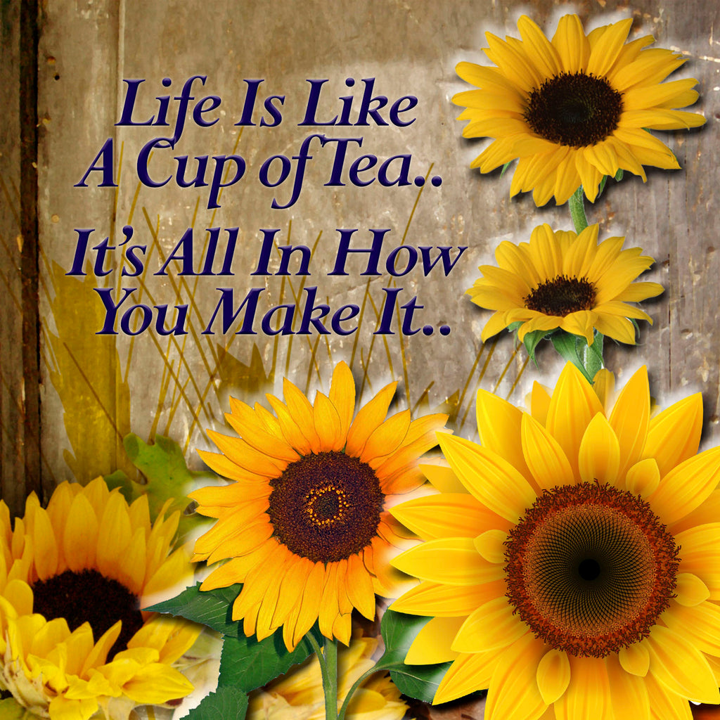 Sunflower Tea Coaster