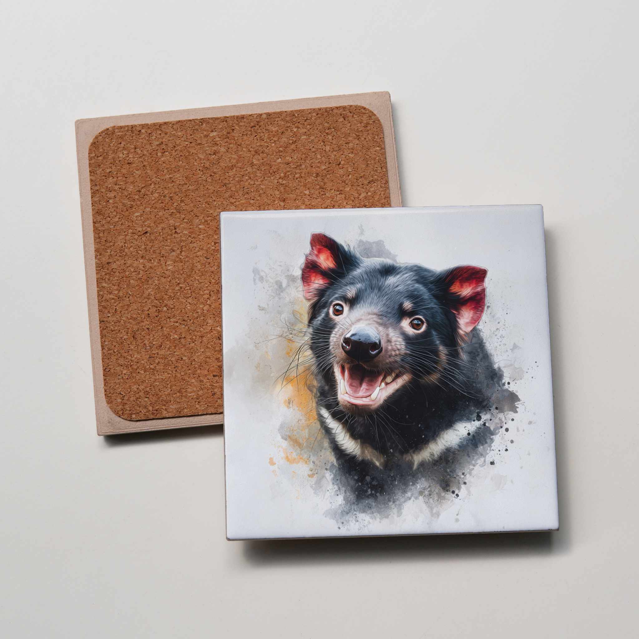 Tasmanian devil Left - Coaster