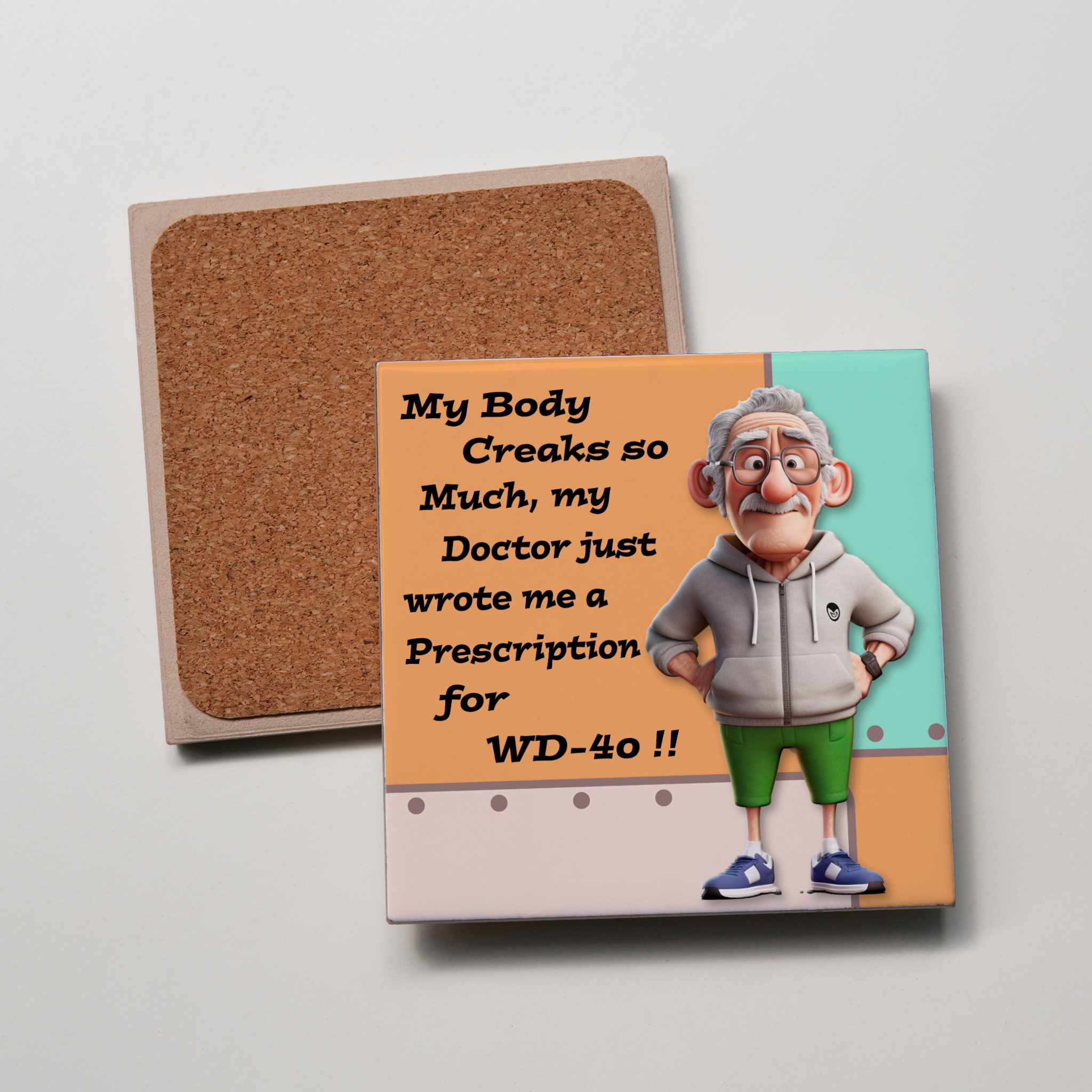 WD-40 Man Coaster