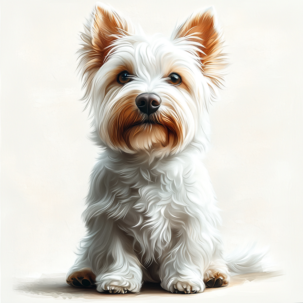 Westie - Sitting - Coaster