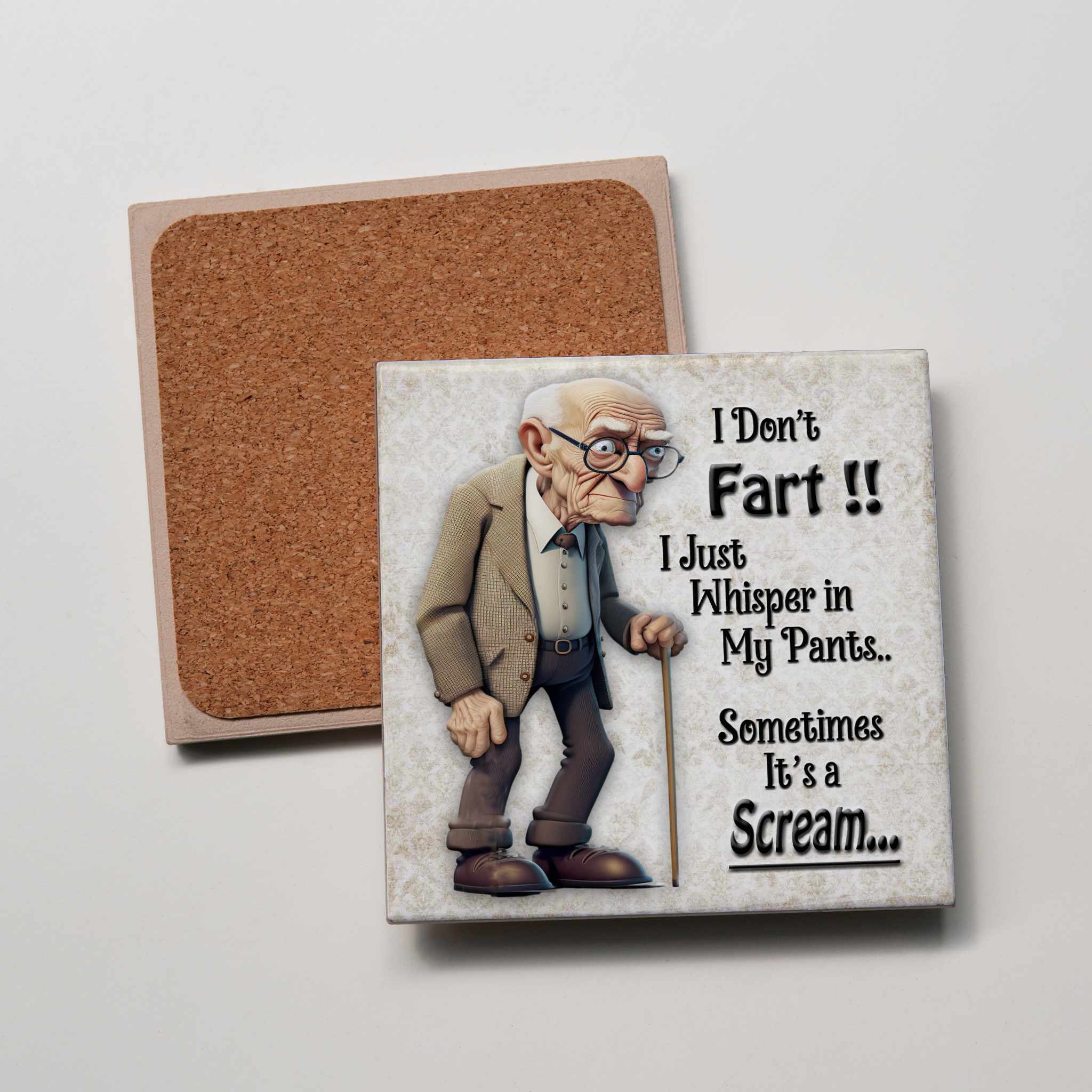 Whisper Man Coaster