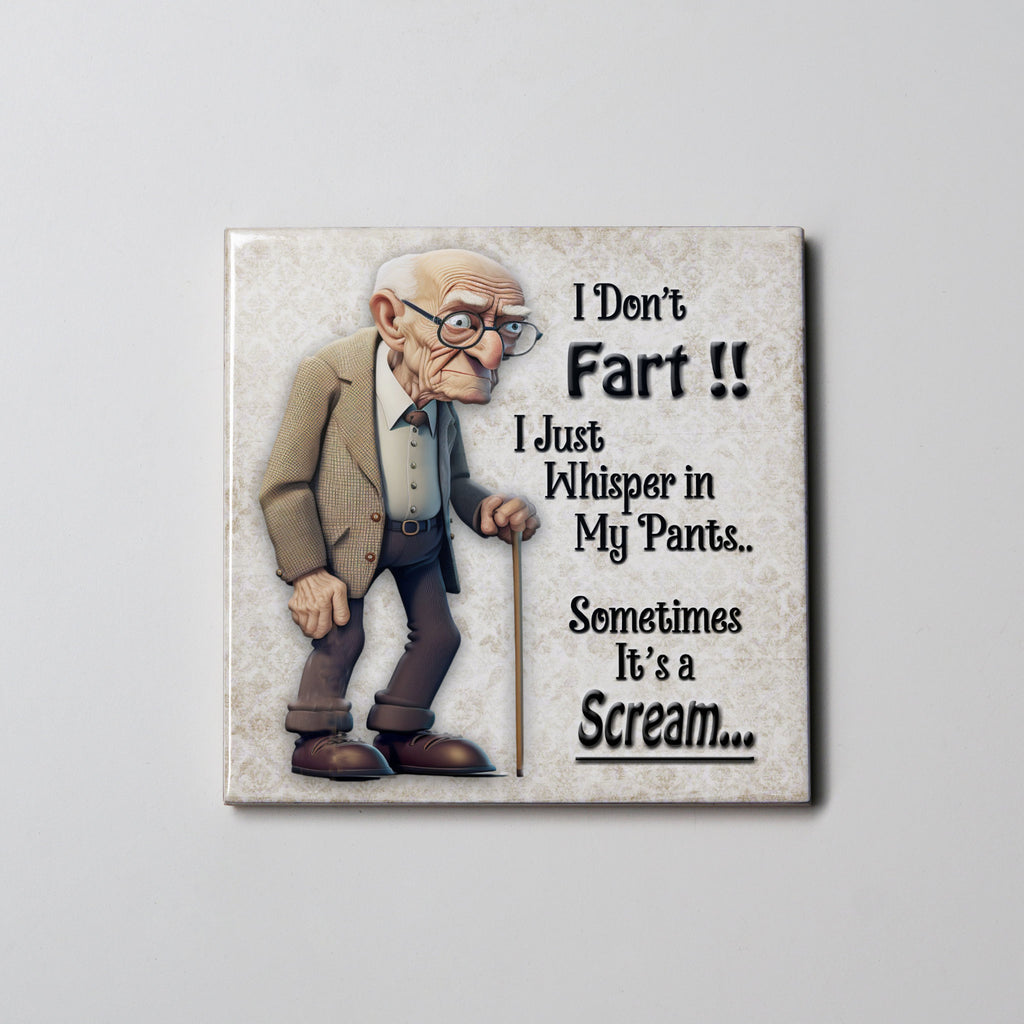 Whisper Man Coaster