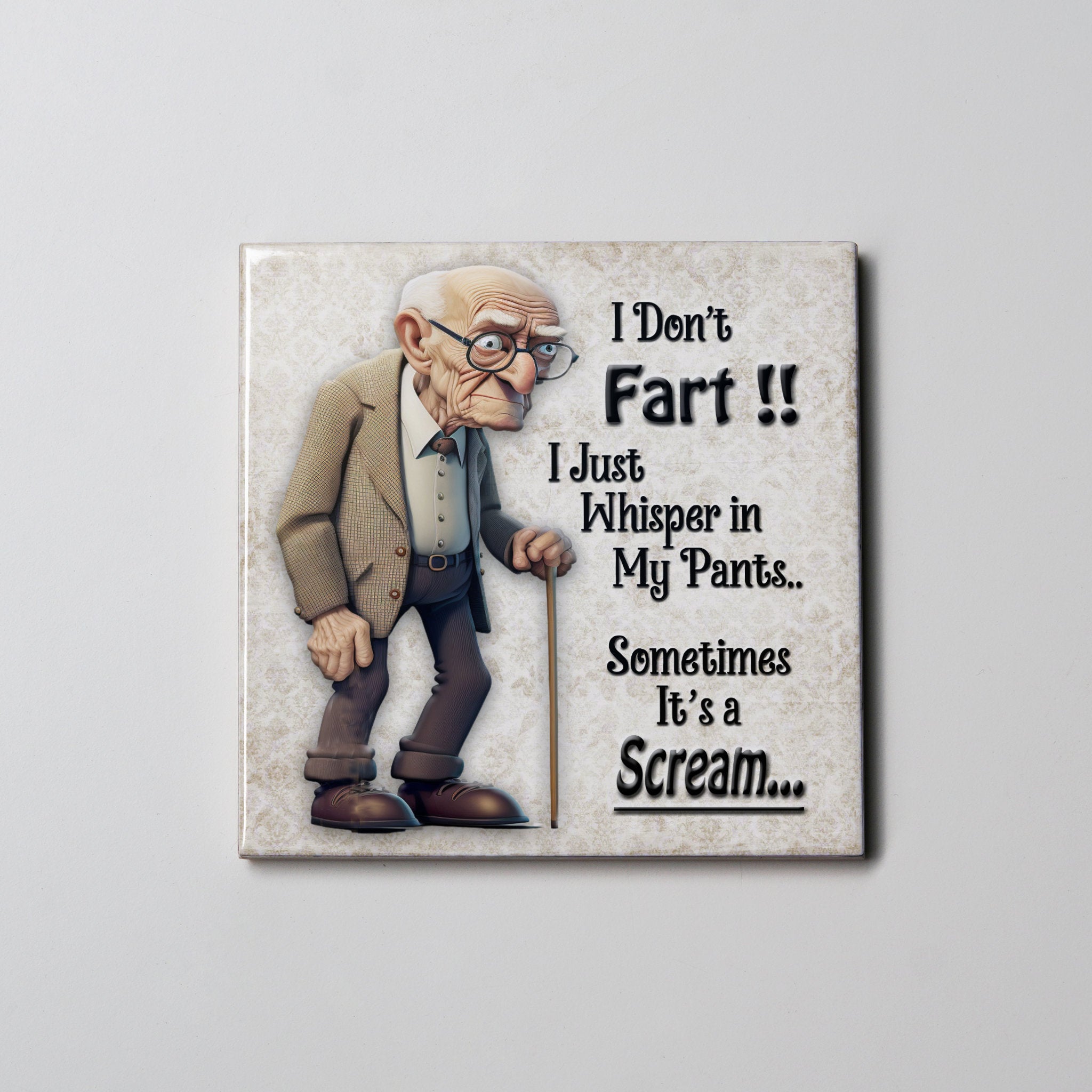 Whisper Man Coaster