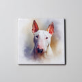 White Bull Terrier - Portrait - Coaster